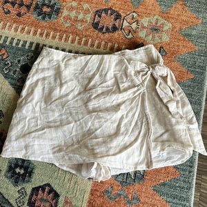 Striped skort